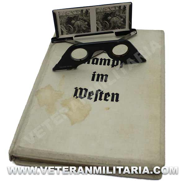 3D Photo Album Der Kampf im Westen 1940