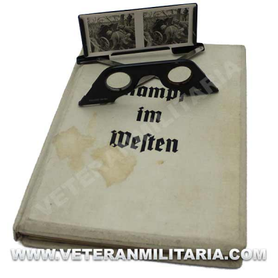 Álbum de fotos 3D Der Kampf im Westen 1940