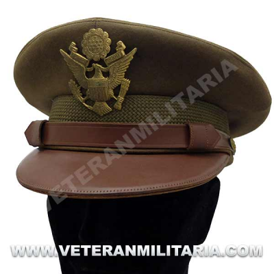 US Army Officer's Visor Hat Original