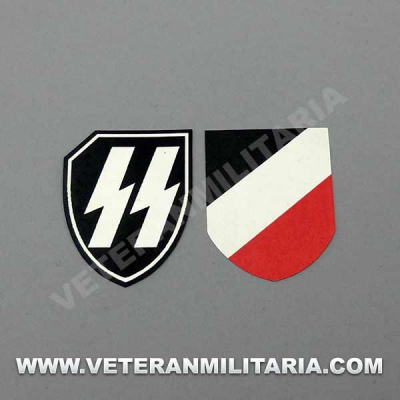 Calcas para Casco Waffen SS Leibstandarte 1er patrón