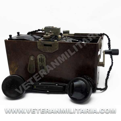 German FF33 Field Telephone (feldfernsprecher 33) Original (2)