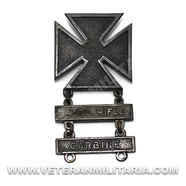 Insignia de Tirador, Rifle y Rifle Automatico Original