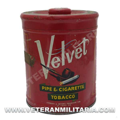 Caja Grande de Tabaco Americano Velvet Original 