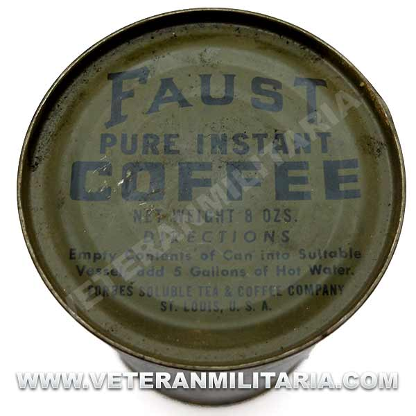 US Army Original Coffee Can