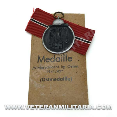 German Eastern Front Medal-Wilhelm Deumer Original (2)