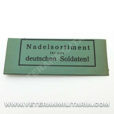 Paquete de Agujas Deutschen Soldaten Origina