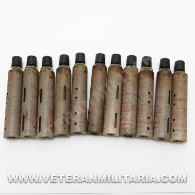 Vial de Yodo Davis US Army Original