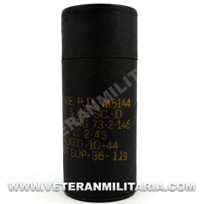 US Army M43A1 Fuze Container (81MM Mortar)