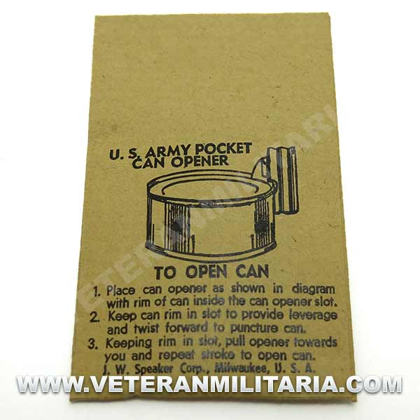 US Army Can Opener