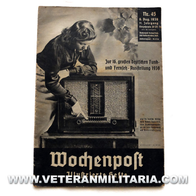 German Magazine Wochenpost No.45