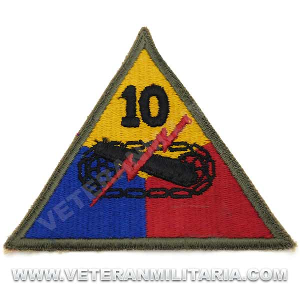 Patch, 10th Armored Division (Tiger) Original