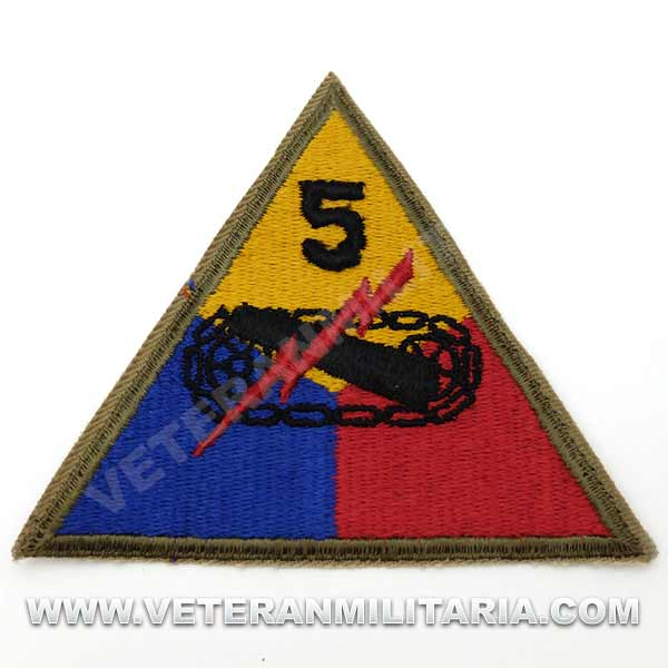 Patch, 5th Armored Division (Victory) Original