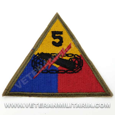 Patch, 5th Armored Division (Victory) Original