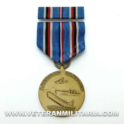 American Campaign Medal with Ribbon Bar (1)