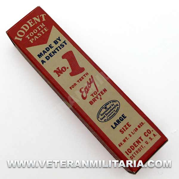 Iodent US Toothpaste