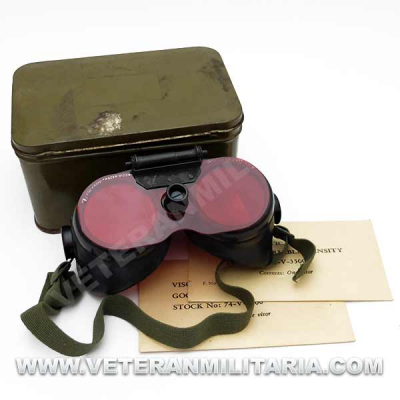 Variable Density Gunner's Goggles USAAF Original