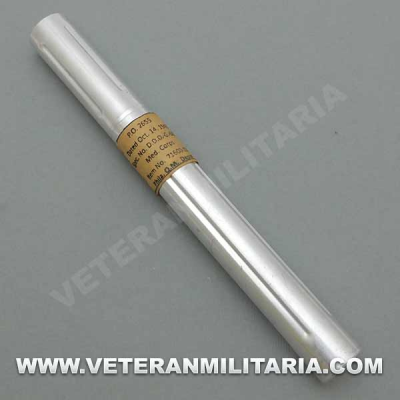 Tubo con Hisopo de Algodón 1943 Original