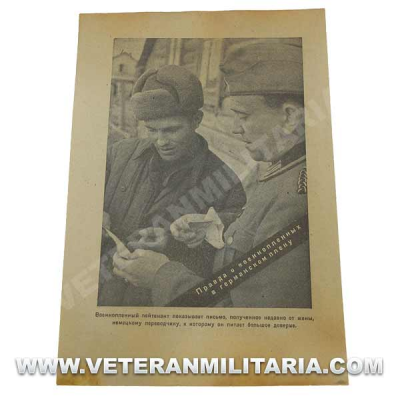 Folleto de Propaganda Alemana Original 1