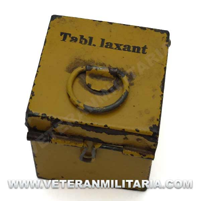 German Medical Storage Box of Tabl. Laxant Original