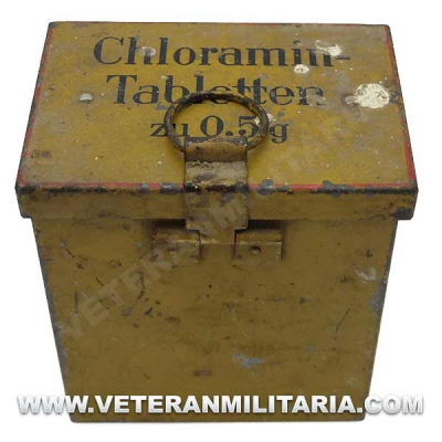 Caja Medica Alemana de Chloramin-Tabletter Original