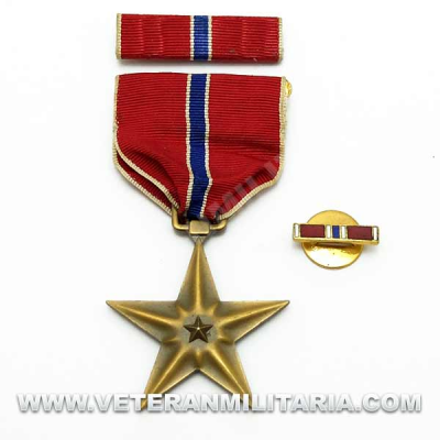 Medalla Estrella de Bronce Original (2)