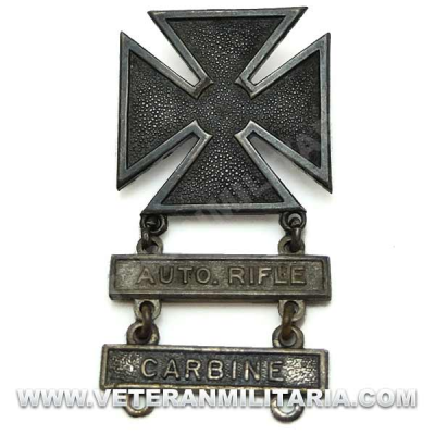 Insignia de Tirador Auto Rifle Carabina Original