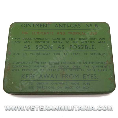 Original British Anti-Gas Ointment No. 6