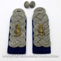 Original Heer Medical Mayor Officers Shoulder Boards
