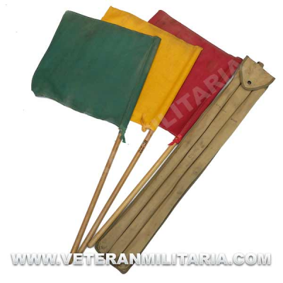 Original Tank M-238 Signal Flag Set