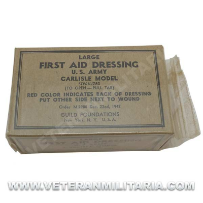 Original First-aid Dressing, Large US Army