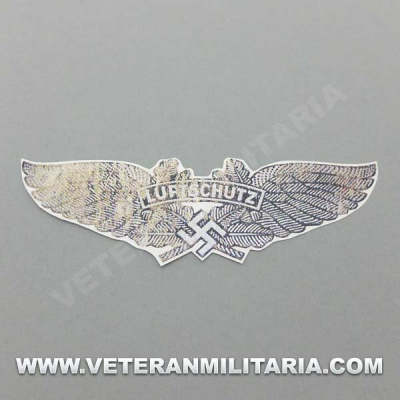 Decal for Helmet German Luftschutz aged