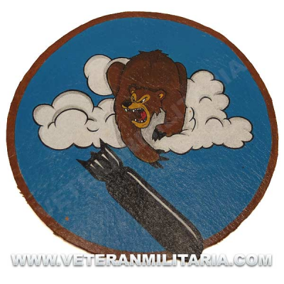 Parche de Cuero de 569th Escuadrón de Bombardeo