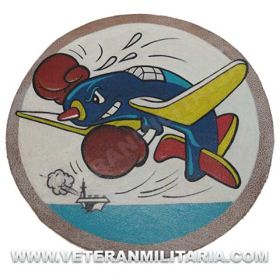 Parche de Cuero de USMC - VBF-93 F4U Bomber Fighter Squadron
