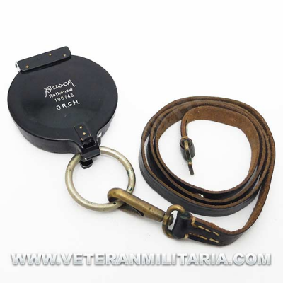 Brújula Alemana Busch Rathenow D. R. G. M con Correa Original