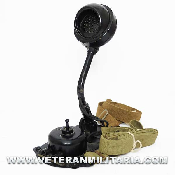 Micrófono de Pecho T-26 Signal Corps Original