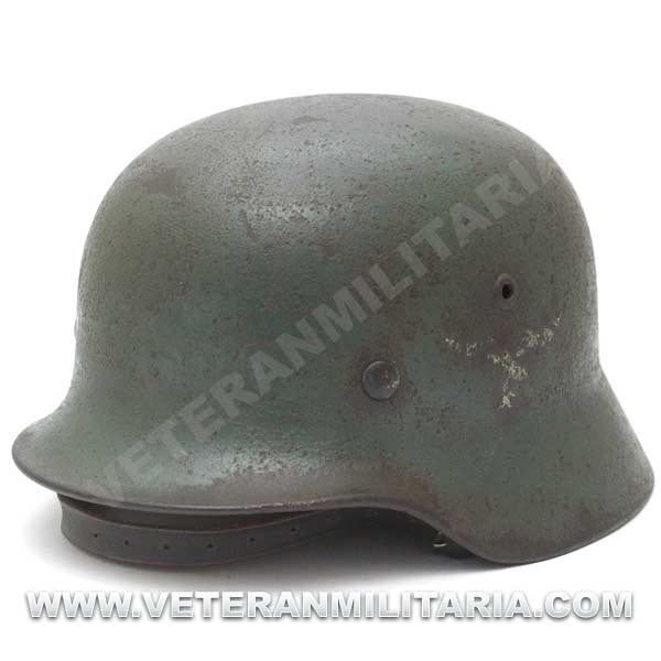 Casco Alemán M35 Doble Calca Luftwaffe Original