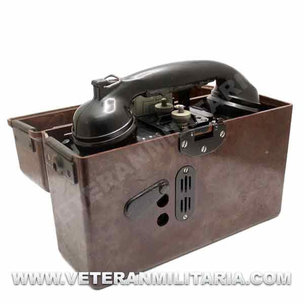 Teléfono de Campo Aleman Feldfernsprecher 33 Original