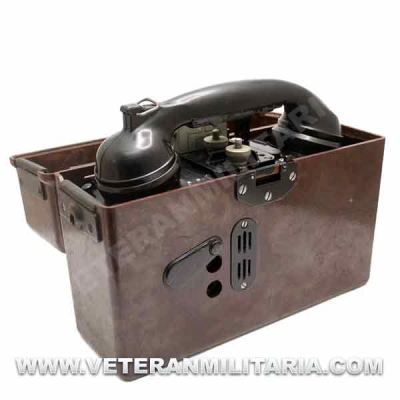 Teléfono de Campo Aleman Feldfernsprecher 33 Original