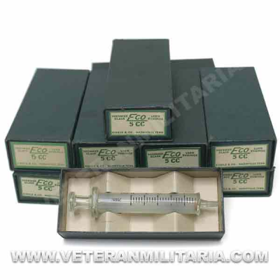 Jeringa de Vidrio U.S Eisele & Co. Original