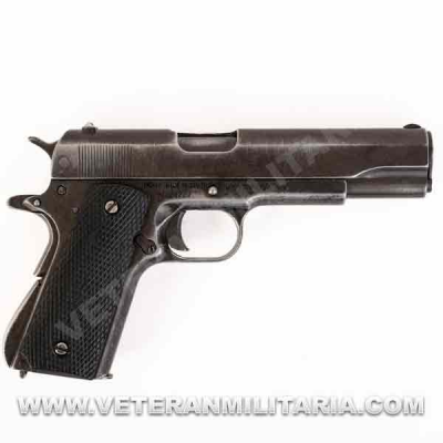 Colt M1911 Pistol Replica. Denix Aged