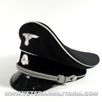 Gorra de plato Oficial SS Allgemeine 