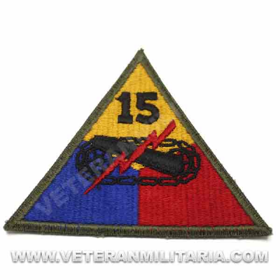 Original Patch, 15th Armored Division