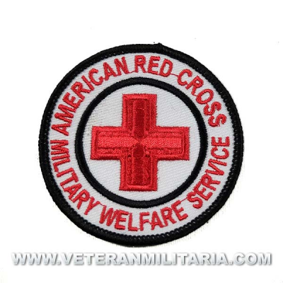 Parche American Red Cross Service Military Welfare Service