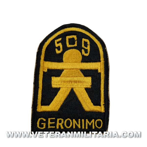 0509 Infantry Geronimo ACU Patch with Fastener PV-0509A 