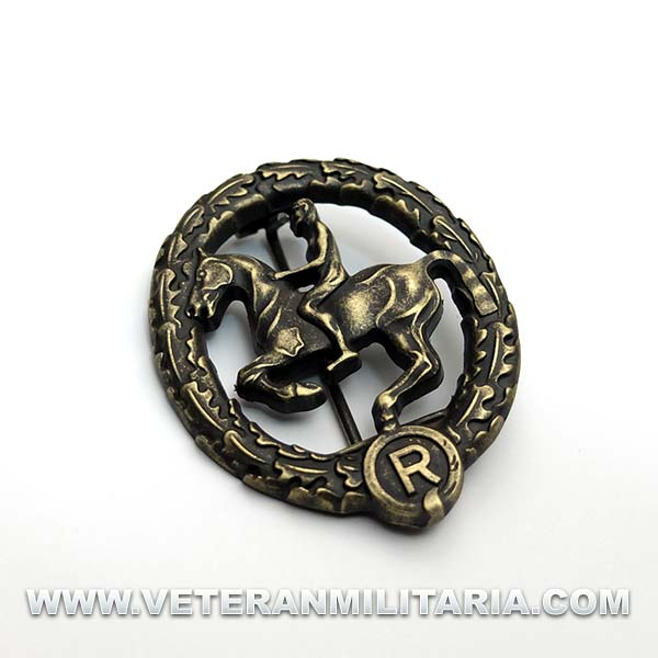 Distintivo de Jinete en Bronce
