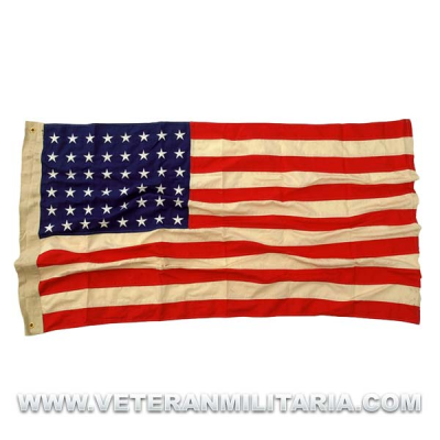USA flag 48 stars WW2
