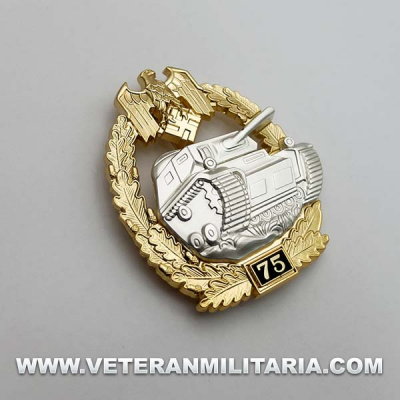 Distintivo de Lucha con Carros de Combate 75