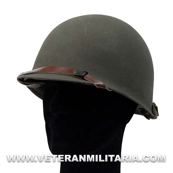M1 helmet liner of plastic