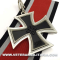 Cruz de Caballero de la Cruz de Hierro con hojas de roble 3 piezas