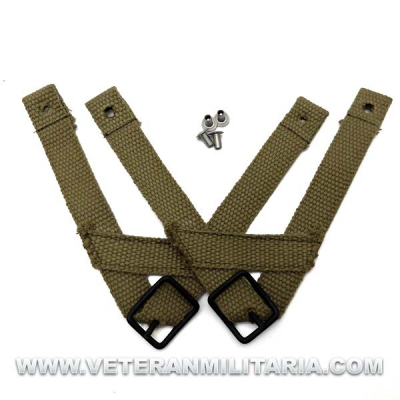 Correas tipo "A" para Casco M1 paracaidista 